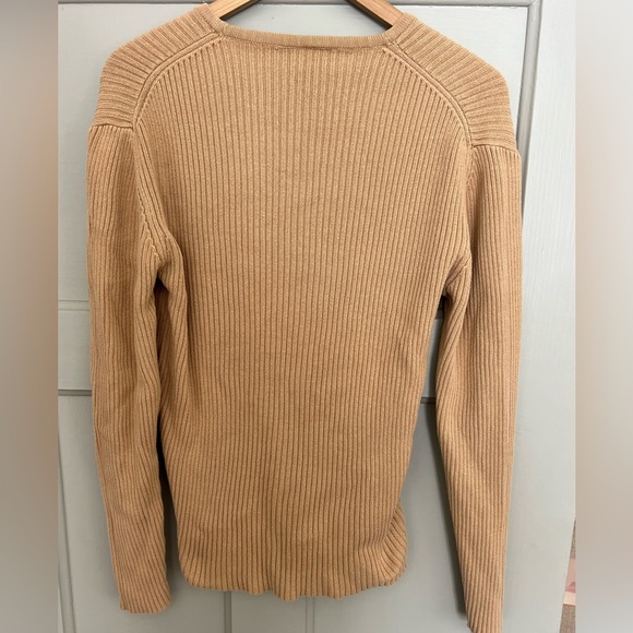 Steve & Barry's QUALITY OUTFITTERS VINTAGE INSPIRED 100% COTTON Gold Sweater - Picture 5 of 11